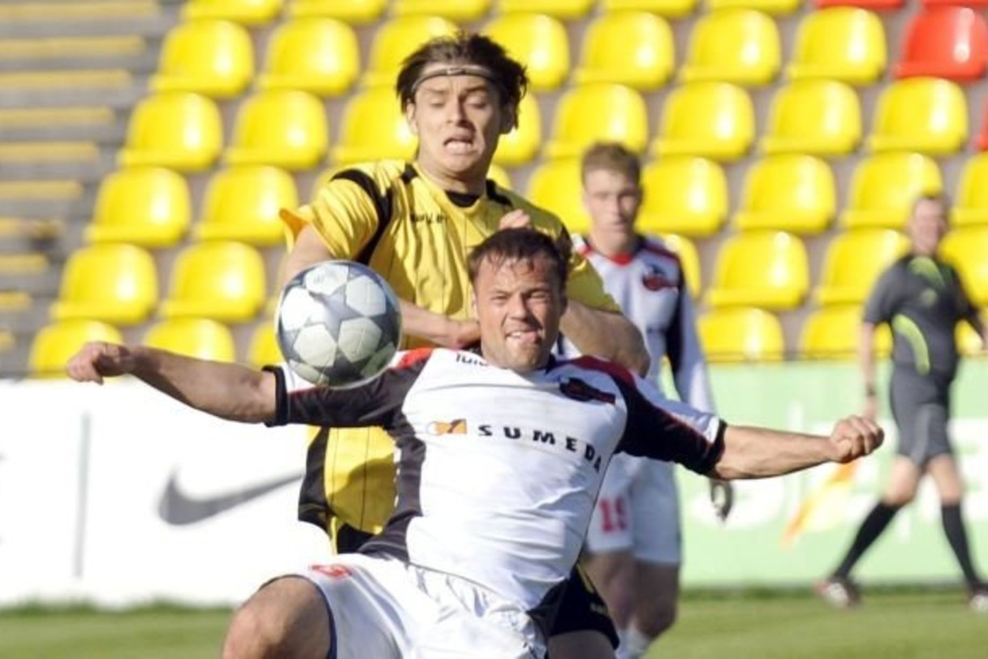 "Vėtros" (geltona apranga) ir "Sūduvos" futbolininkai sužinojo varžovus.