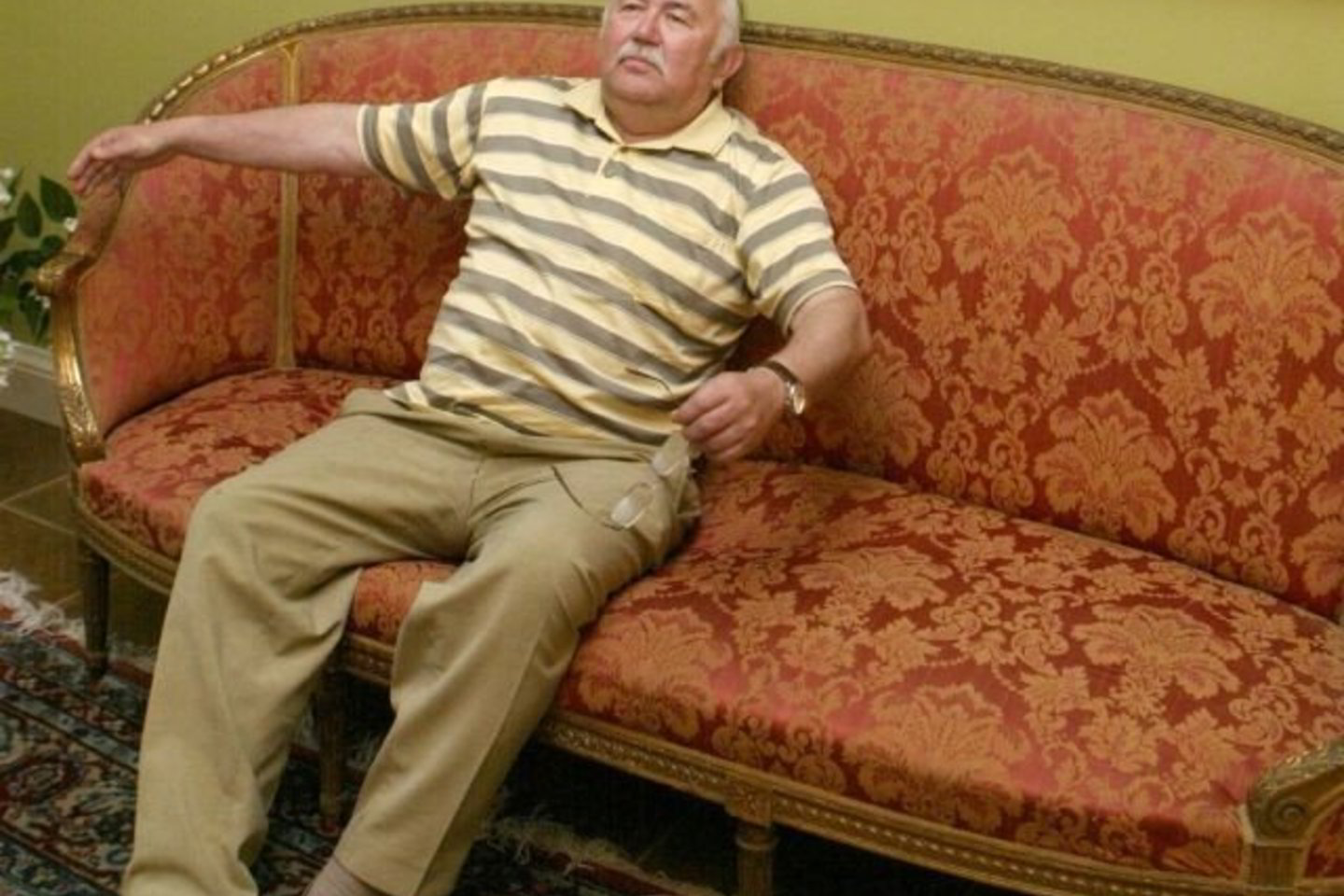 Maestro D.Katkaus poilsio akimirka Bistrampolio dvare.