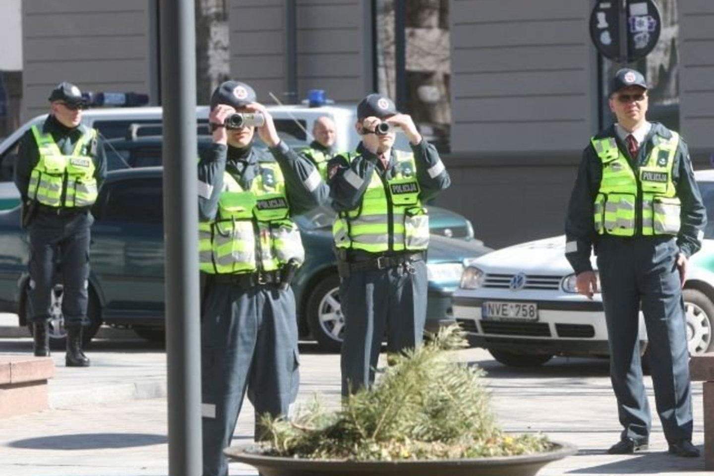 Policijos pareigūnai dar atidžiau stebės mitinguotojus.