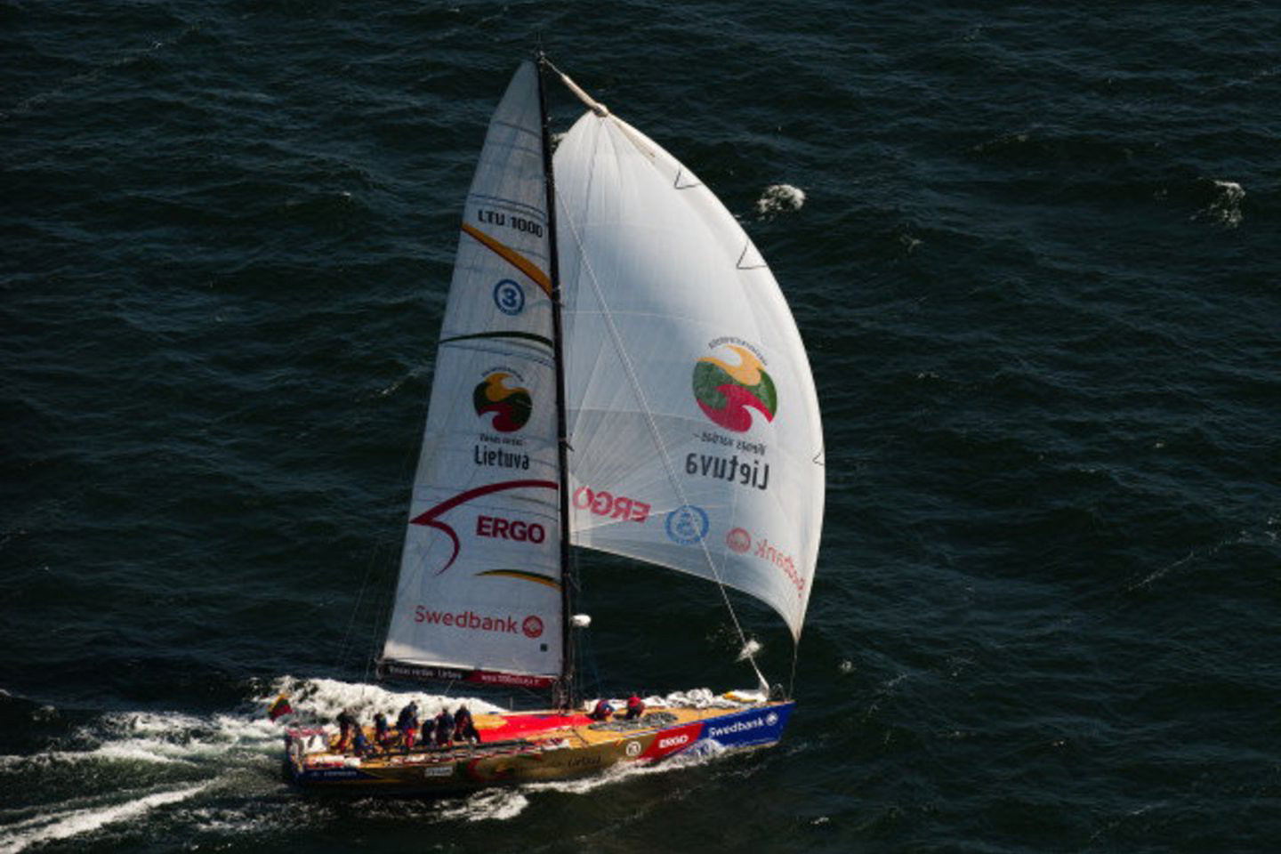"Ambersail" sekmadienį pasiekė Lietuvos krantus.