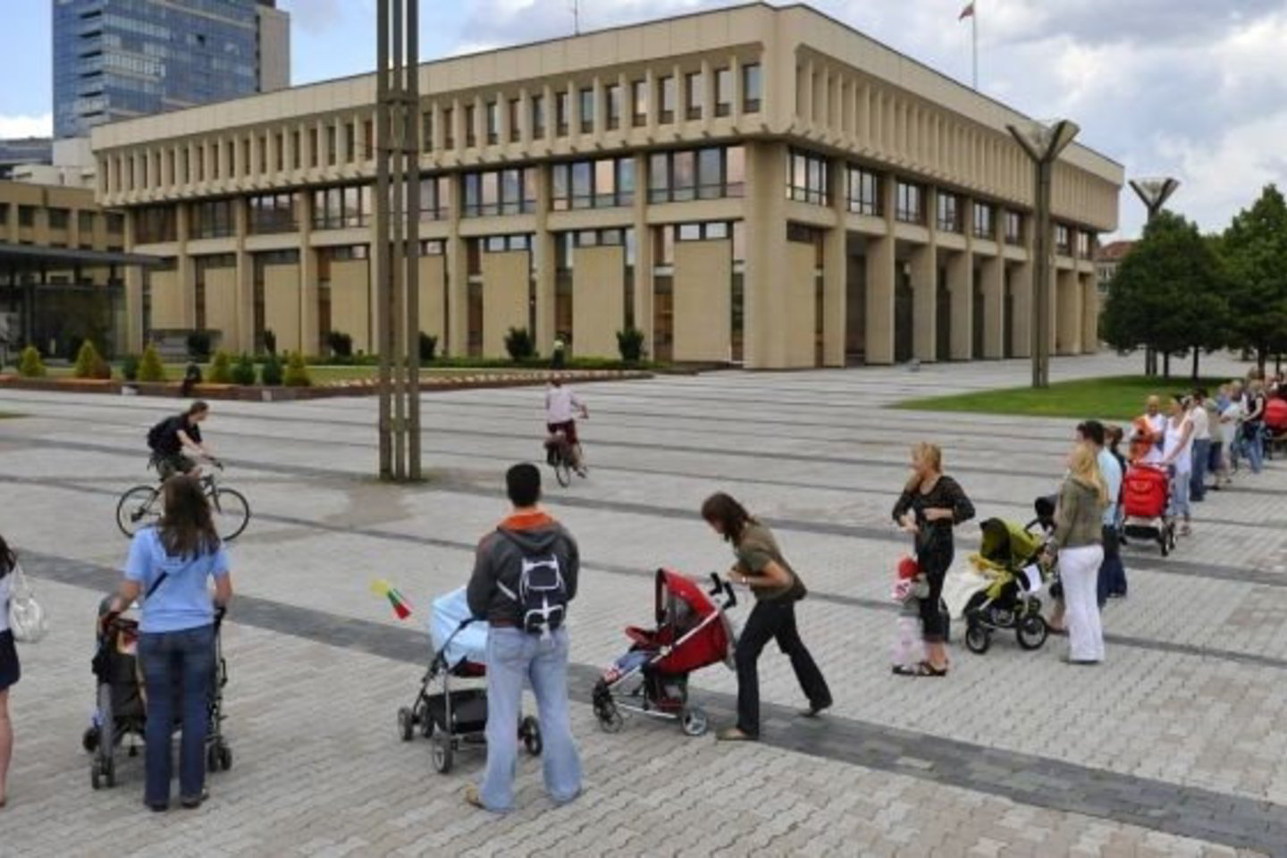 Akcijos dalyviai teigė nenorį garsiai protestuoti, o tiesiog atėjo pareikšti savo nuomonę.