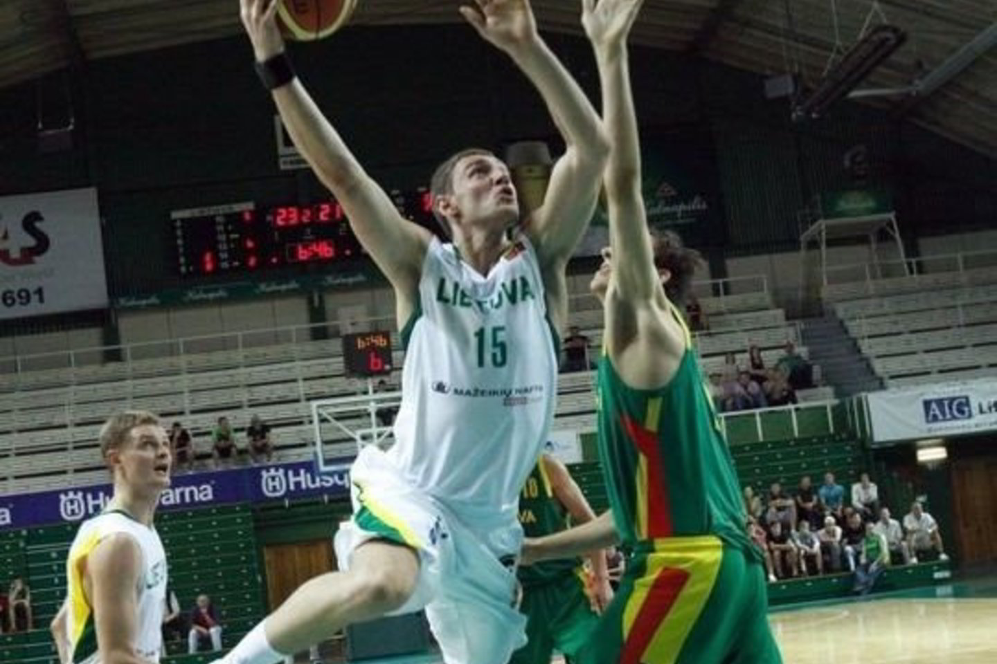 M.Katelynas sėkmingai sužaidė rungtynių pabaigą.
