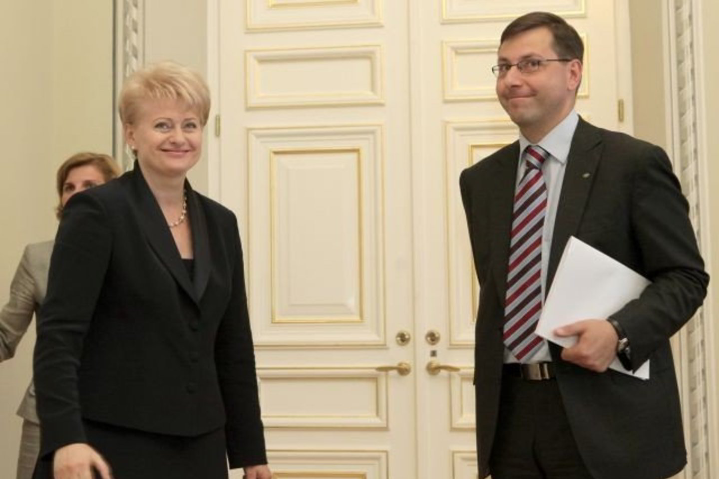 D.Grybauskaitė su G.Steponavičiumi kalbėjo apie paskolas studentams.