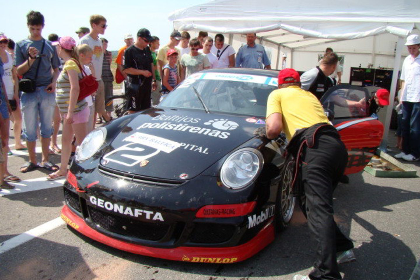Techninės problemos iš varžybų rikiuotės išstūmė vienus lyderių - "Oktanas Racing" ekipą