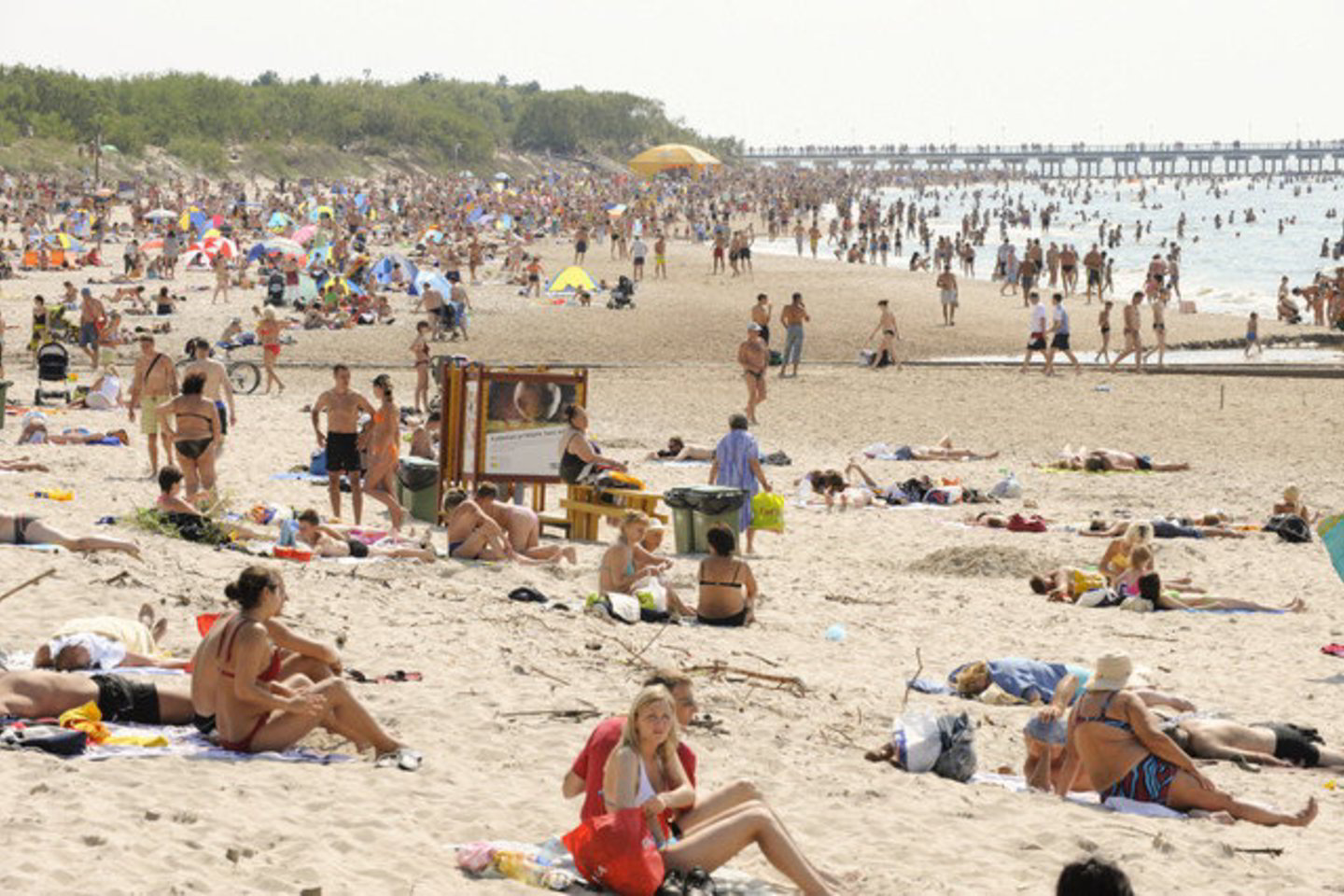 Artėjant savaitgaliui Palanga laukia poilsiautojų.