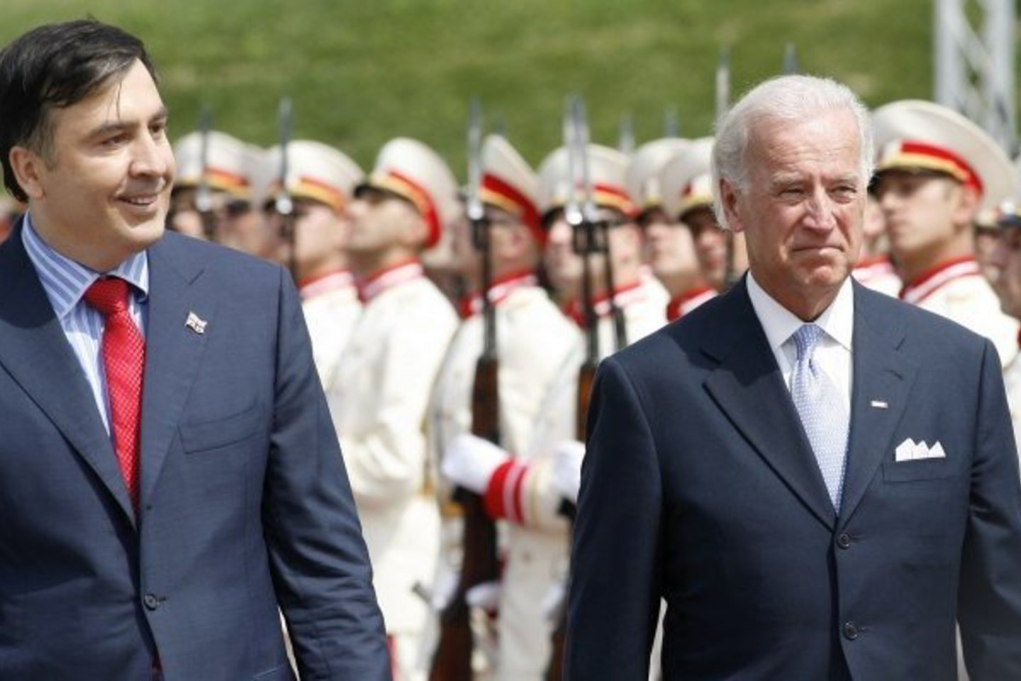 JAV viceprezidentas Joe Bidenas lankėsi Gruzijoje praėjusią savaitę.