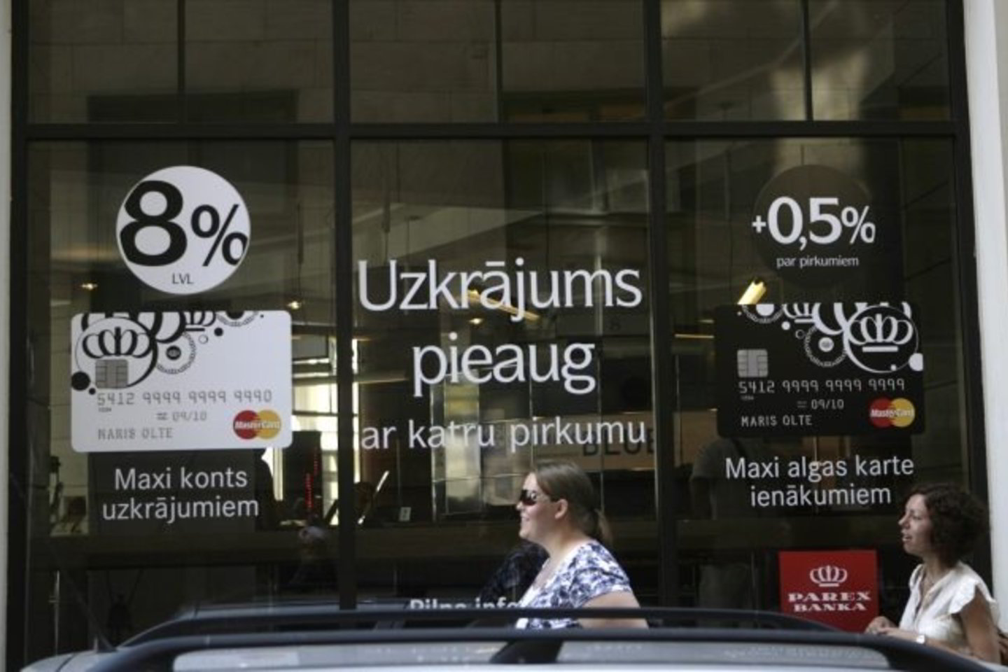 Didžiausias nuosmukis jaučiamas Latvijoje.