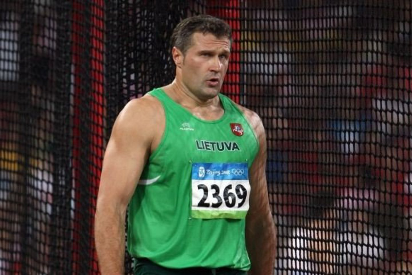 V.Alekna diską geriausiu bandymu numetė 68 m 44 cm.