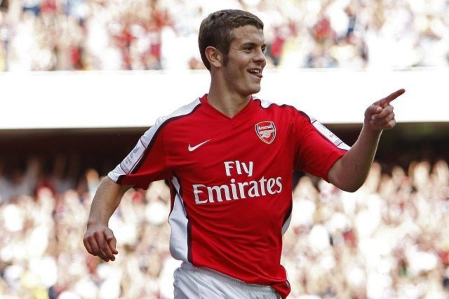 "Arsenal" komandai du įvarčius pelnė J.Wilshere'as.