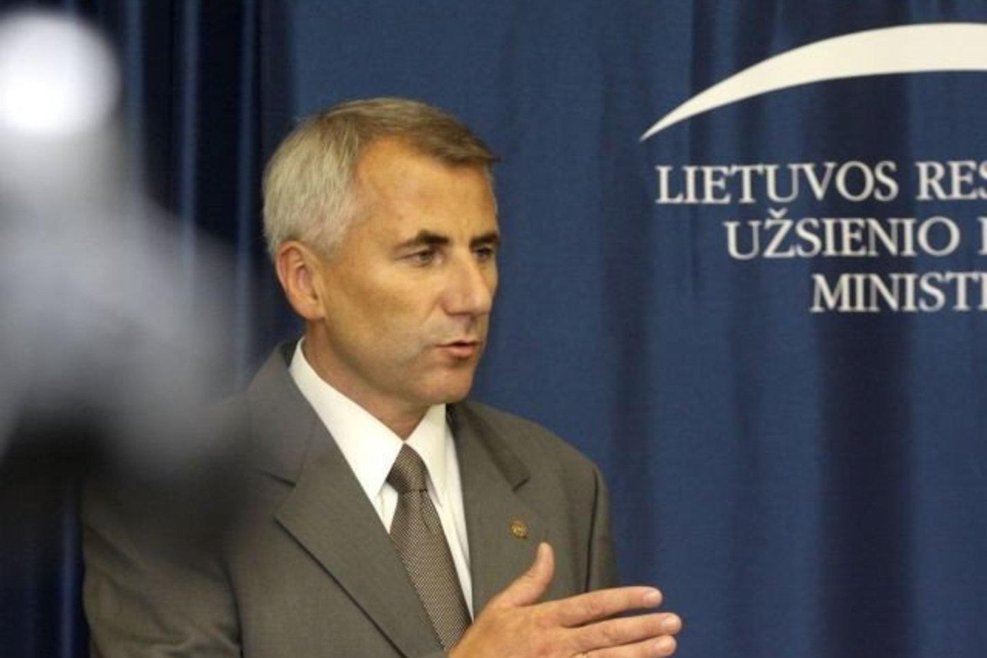Santykius su Rusija V.Ušackas norėtų matyti pagrįstus konstruktyviu dialogu ir tarptautinių normų laikymusi.