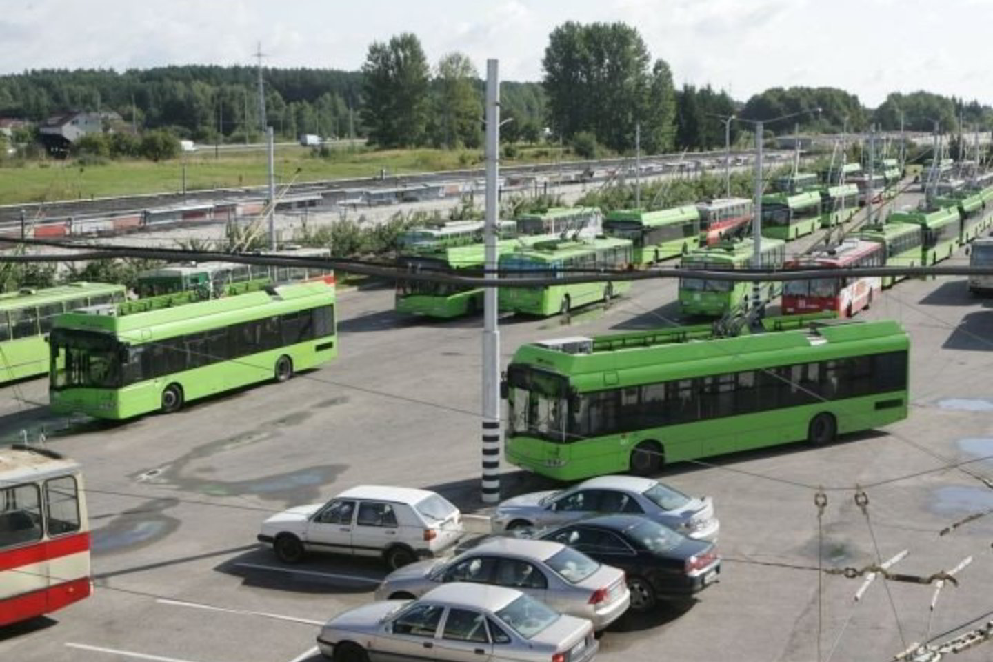 Rugsėjo 1-ąją Kaune troleibusai neišriedėjo į gatves.