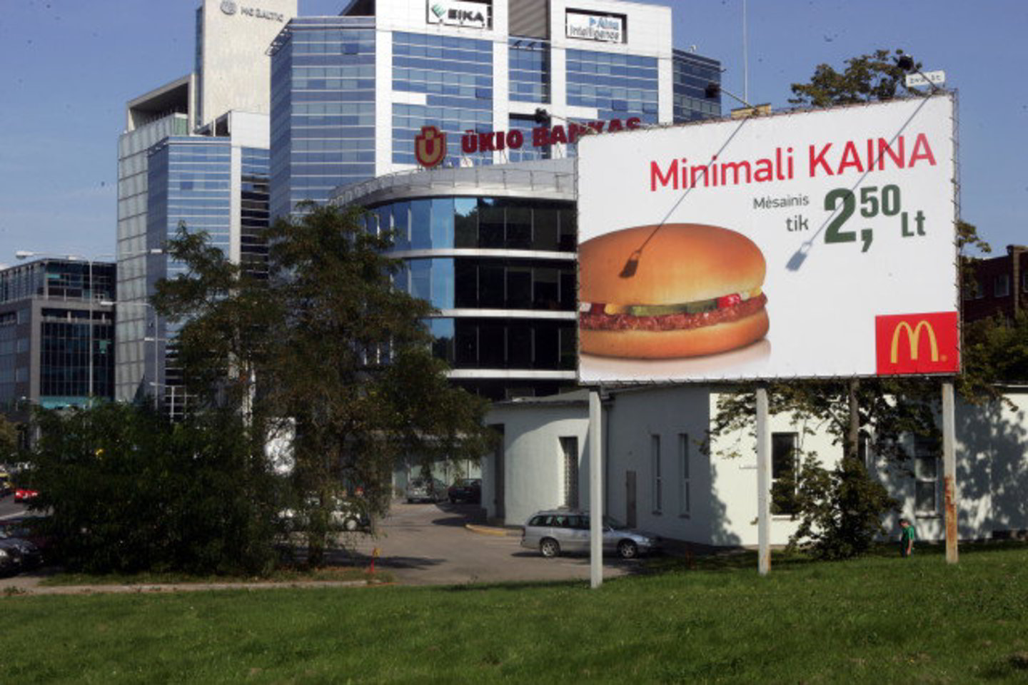 Reklamos stendo A.Goštauto ir Geležinio Vilko gatvių sankirtoje leidimas negalioja nuo praėjusių metų pabaigos.