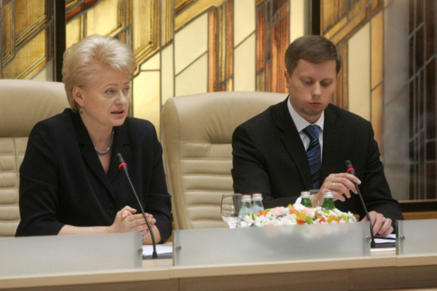 D.Grybauskaitė ir Kauno meras A.Kupčinskas.