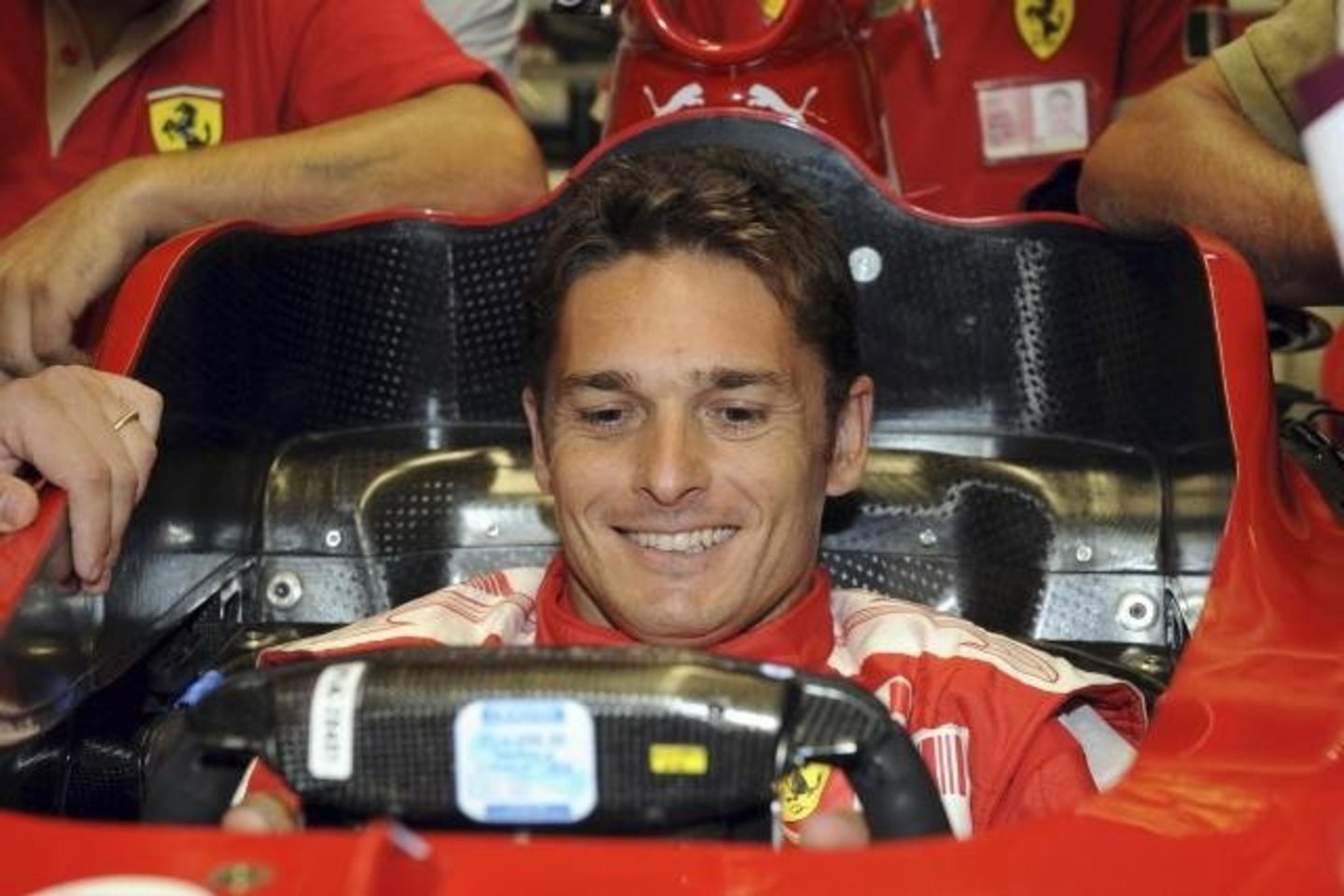 Italas jau išbandė "Ferrari" bolido patogumą.