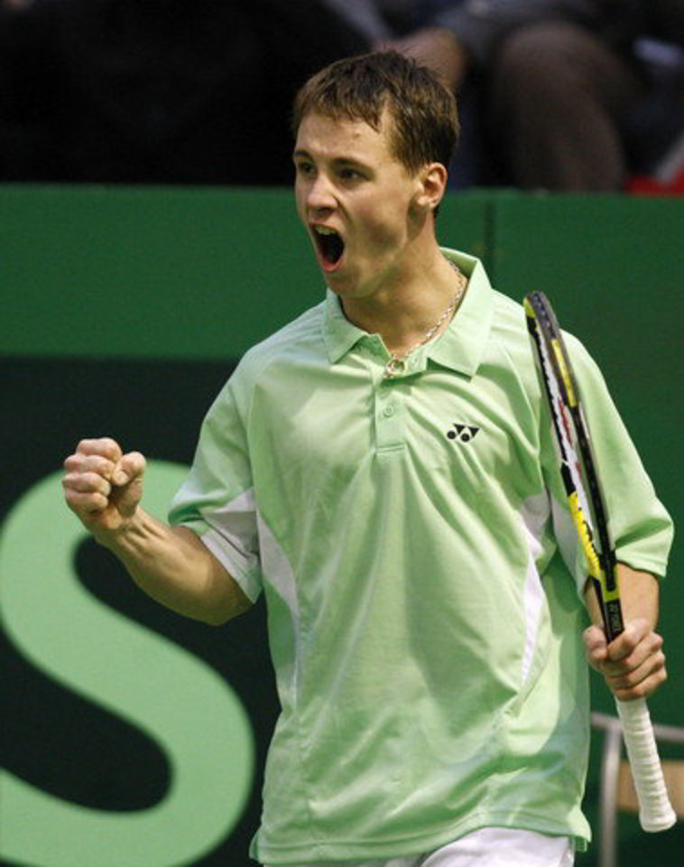 Patekdamas į aštuntfinalį, R.Berankis užsitikrino vieną Teniso profesionalų asociacijos (ATP) reitingo tašką.