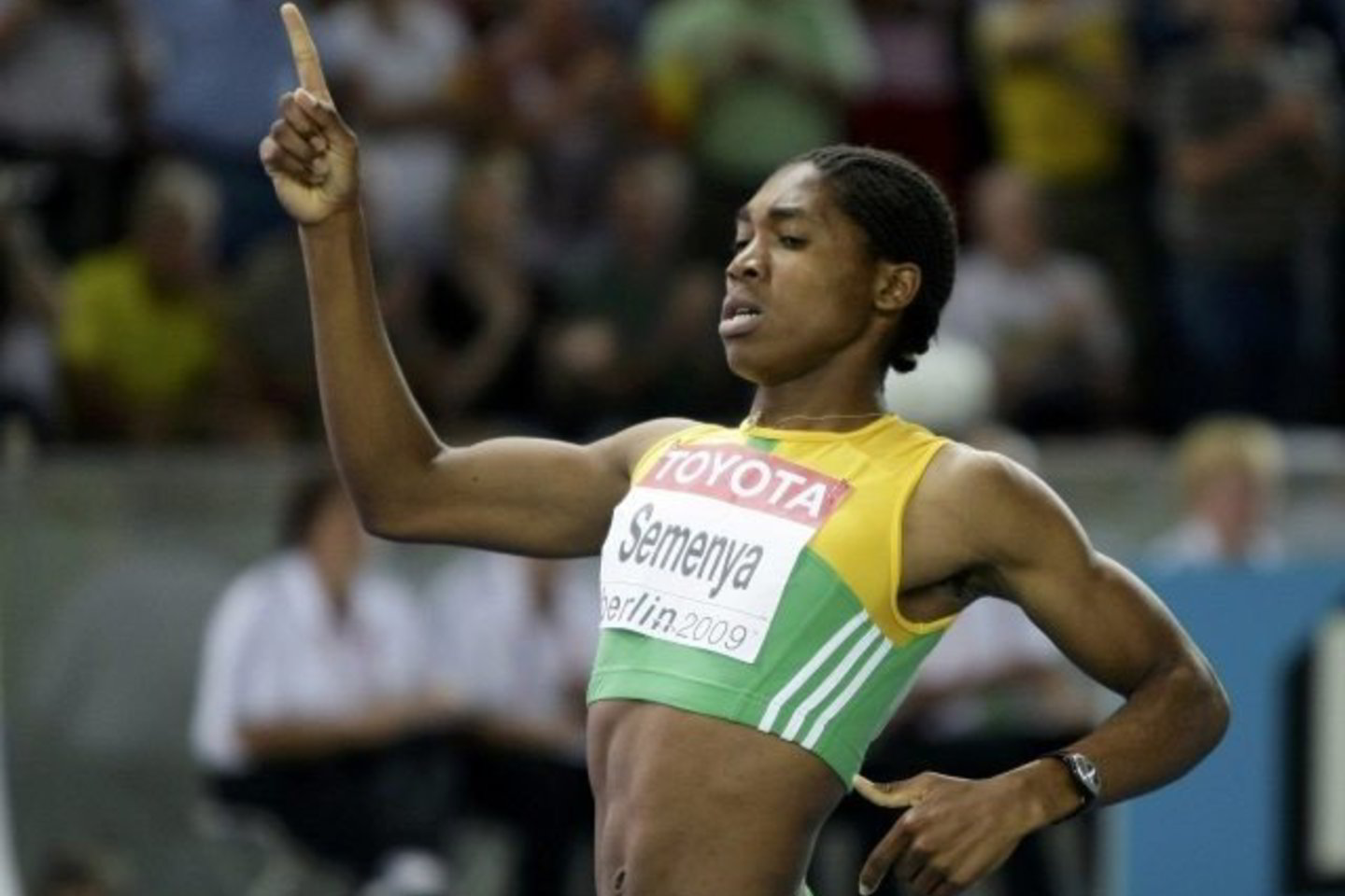 C.Semenya varžoves pasaulio čempionate įveikė didele persvara.