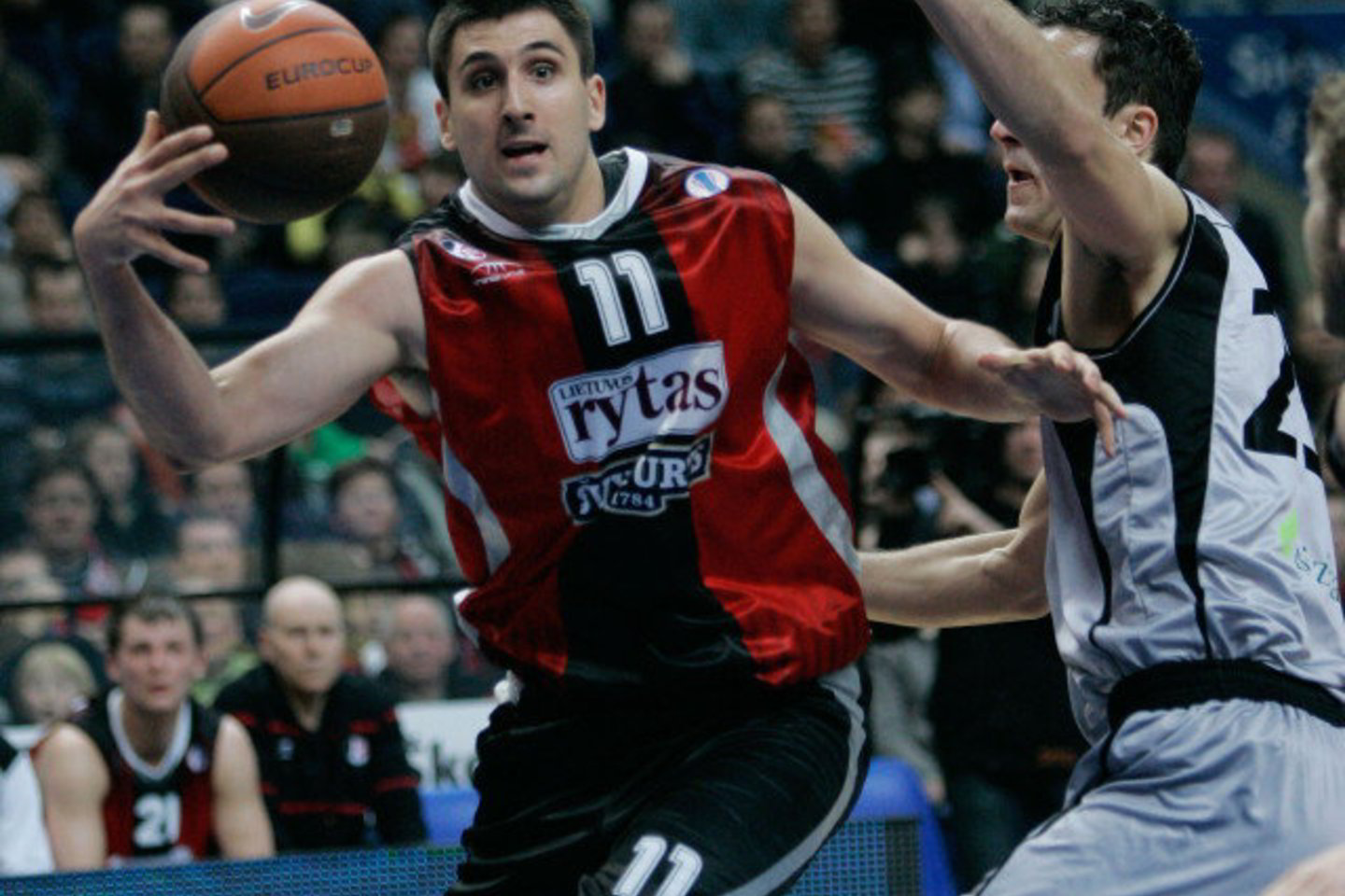 Vilniečiams M.Bjelica pelnė 15 taškų.