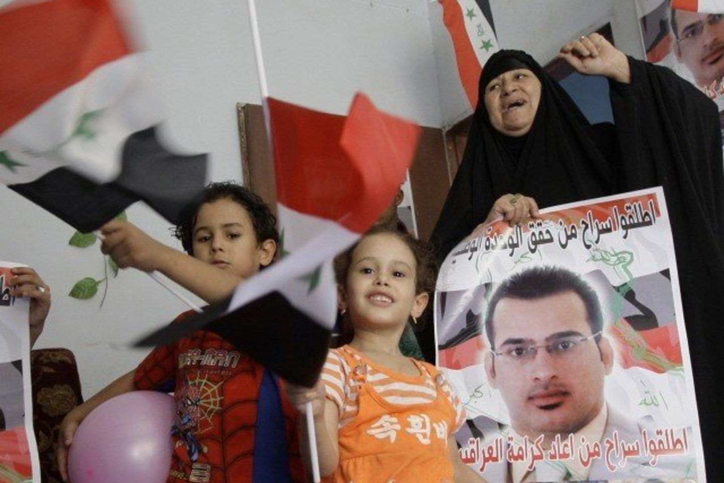 M.al-Zaidis po to, kai metė batą į G.W.Bushą tapo didvyriu arabiškame pasaulyje.