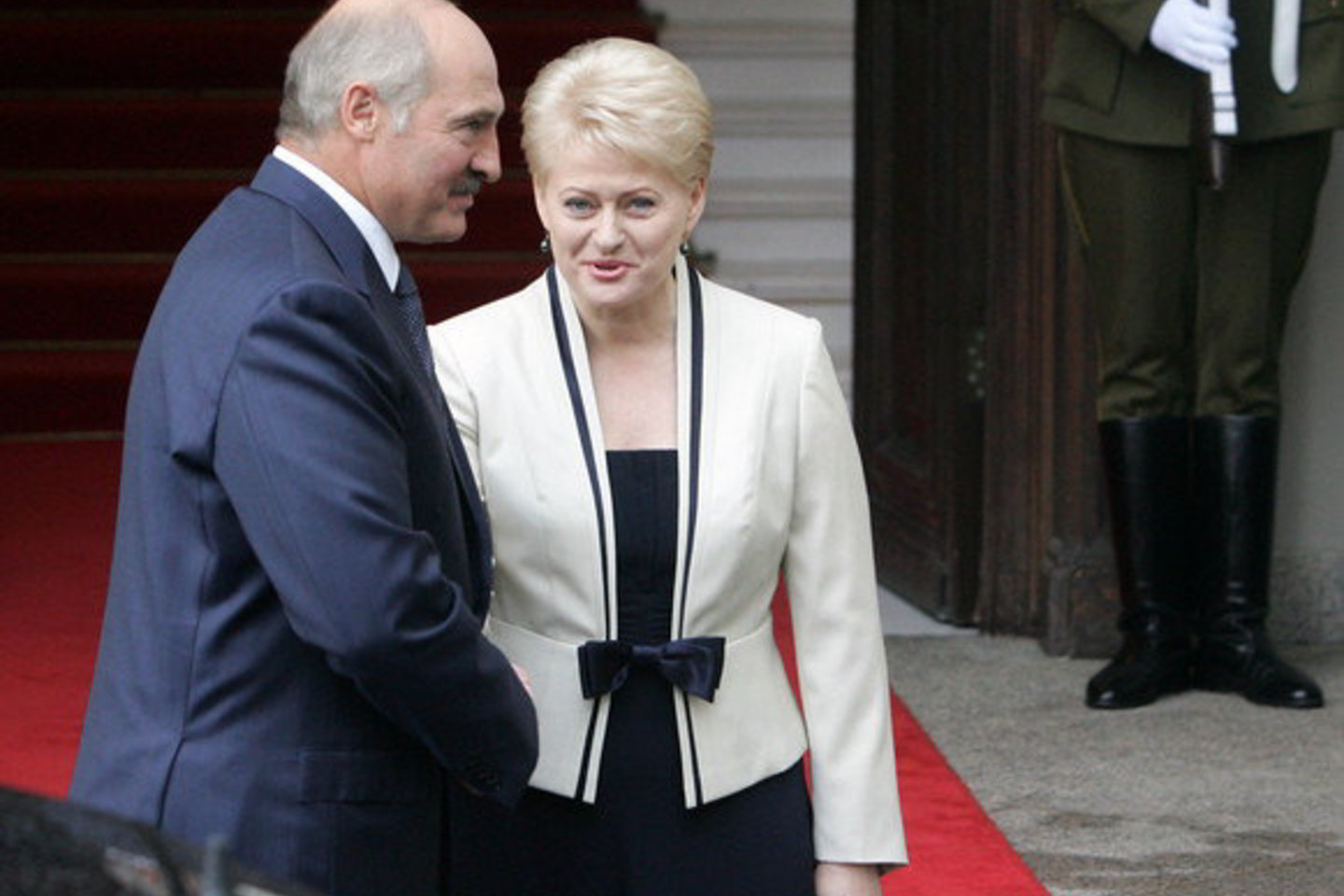 A.Lukašenka sakė, jog jam patiko kovingas prezidentės Dalios Grybauskaitės charakteris ir ragino palaikyti jos iniciatyvas.