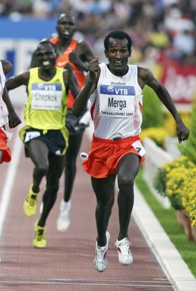 Didžiojo prizo varžybų finale Salonikuose 5000 m bėgimo finale varžėsi tik Etiopijos ir Kenijos sportininkai. Nugalėjo etiopas I.Merga.