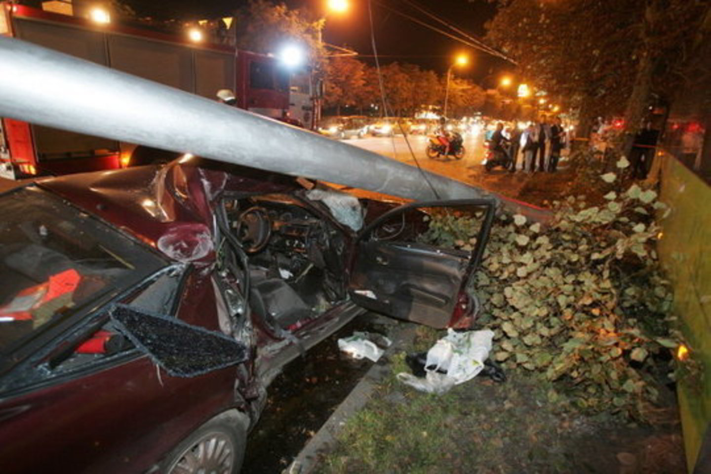 Per avariją žuvo automobilio keleivė.
