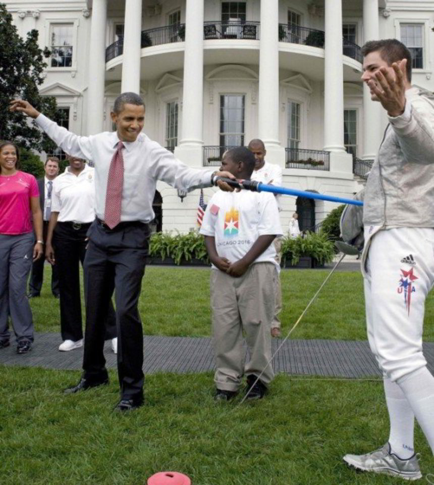B.Obama palaiko Čikagos siekį surengti 2016 m. vasaros olimpiadą.
