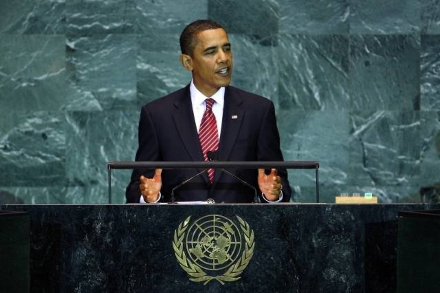 B.Obama kalbėjo JT Generalinėje asamblėjoje.