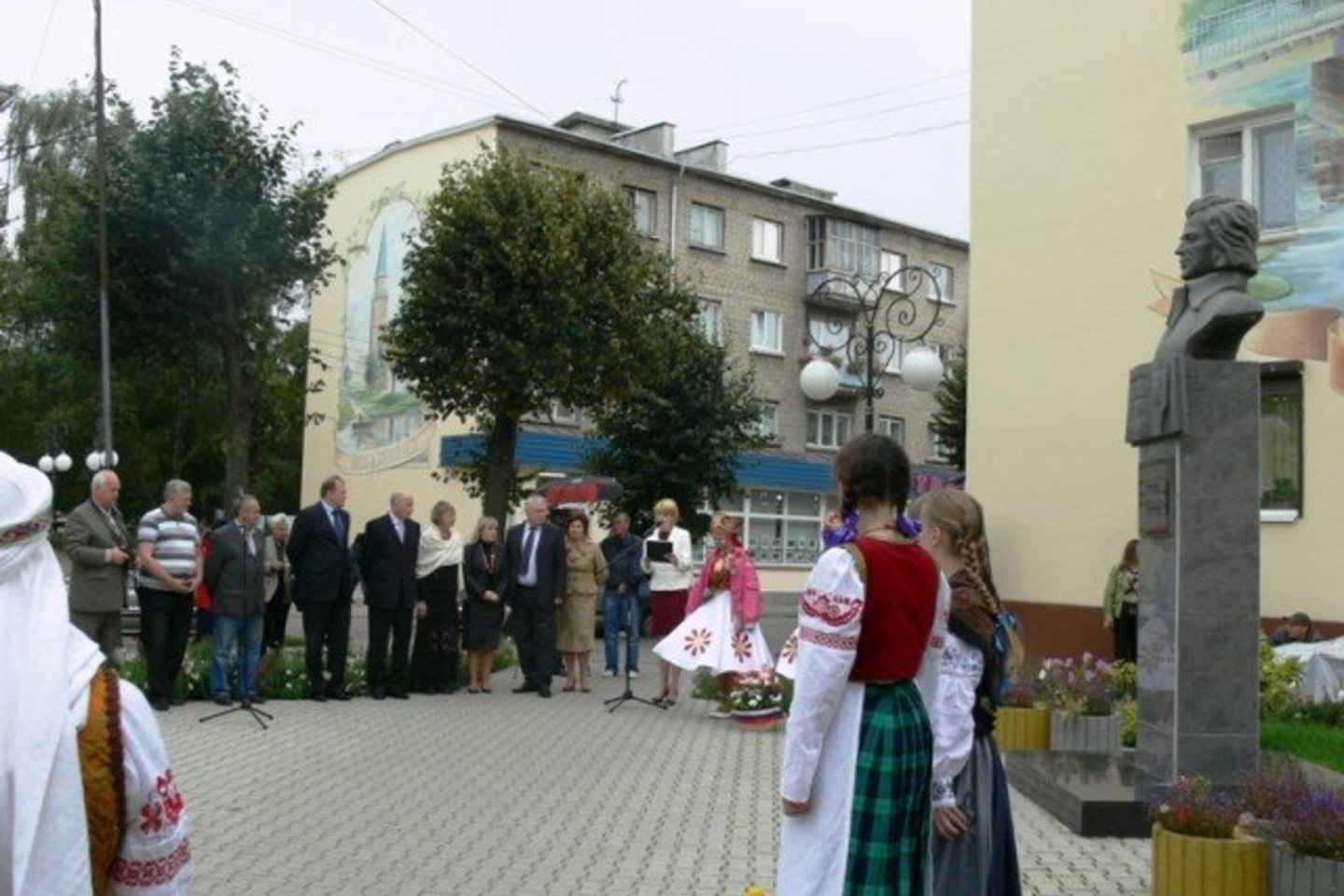 Minėjimas prie K.Donelaičio paminklo.