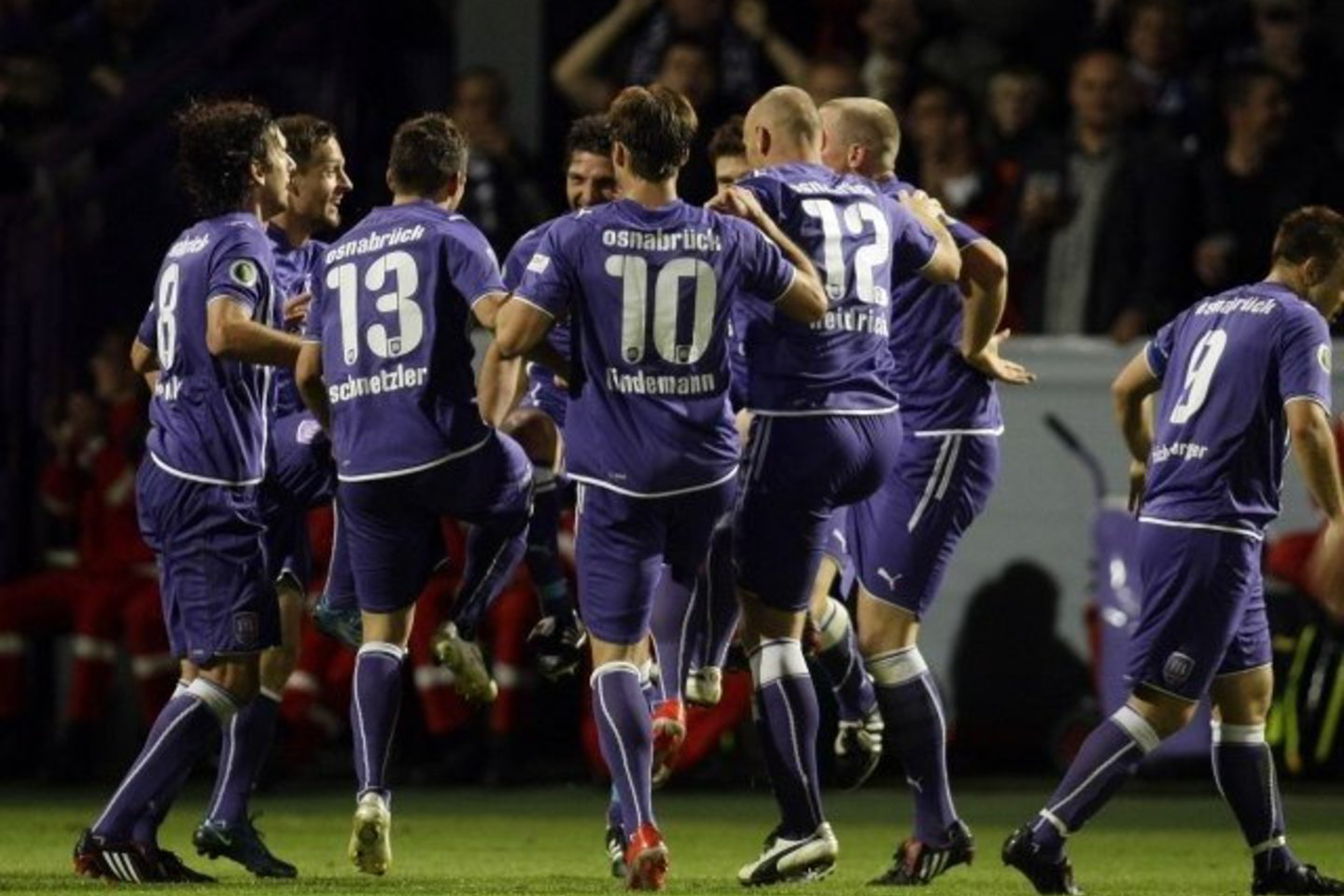 „Osnabruck“ futbolininkai iškovojo sensacingą pergalę.