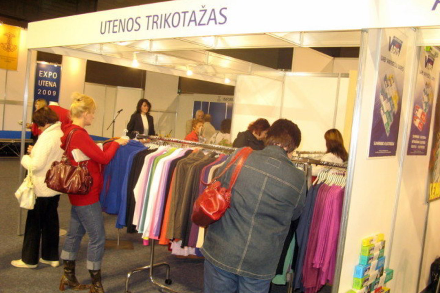 Parodos pirkėjai.