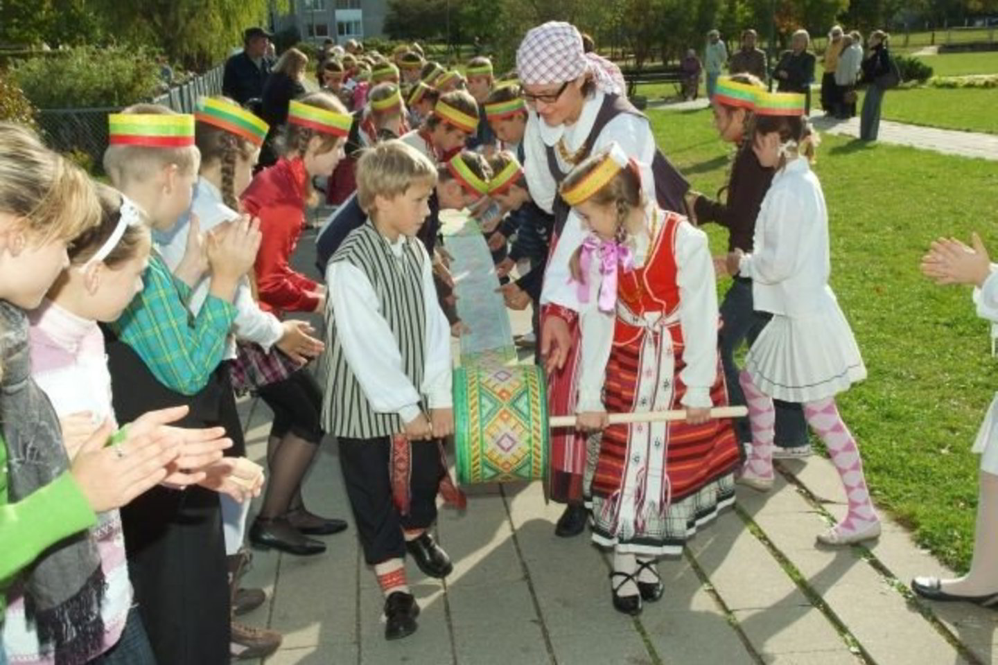 Juosta buvo ištiesta praėjusį penktadienį miesto parke.
