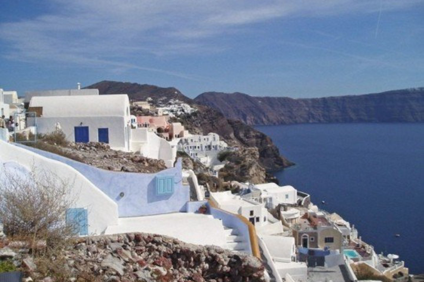 Turistai plūsta į Graikijos perlu vadinamą Santorino salą.