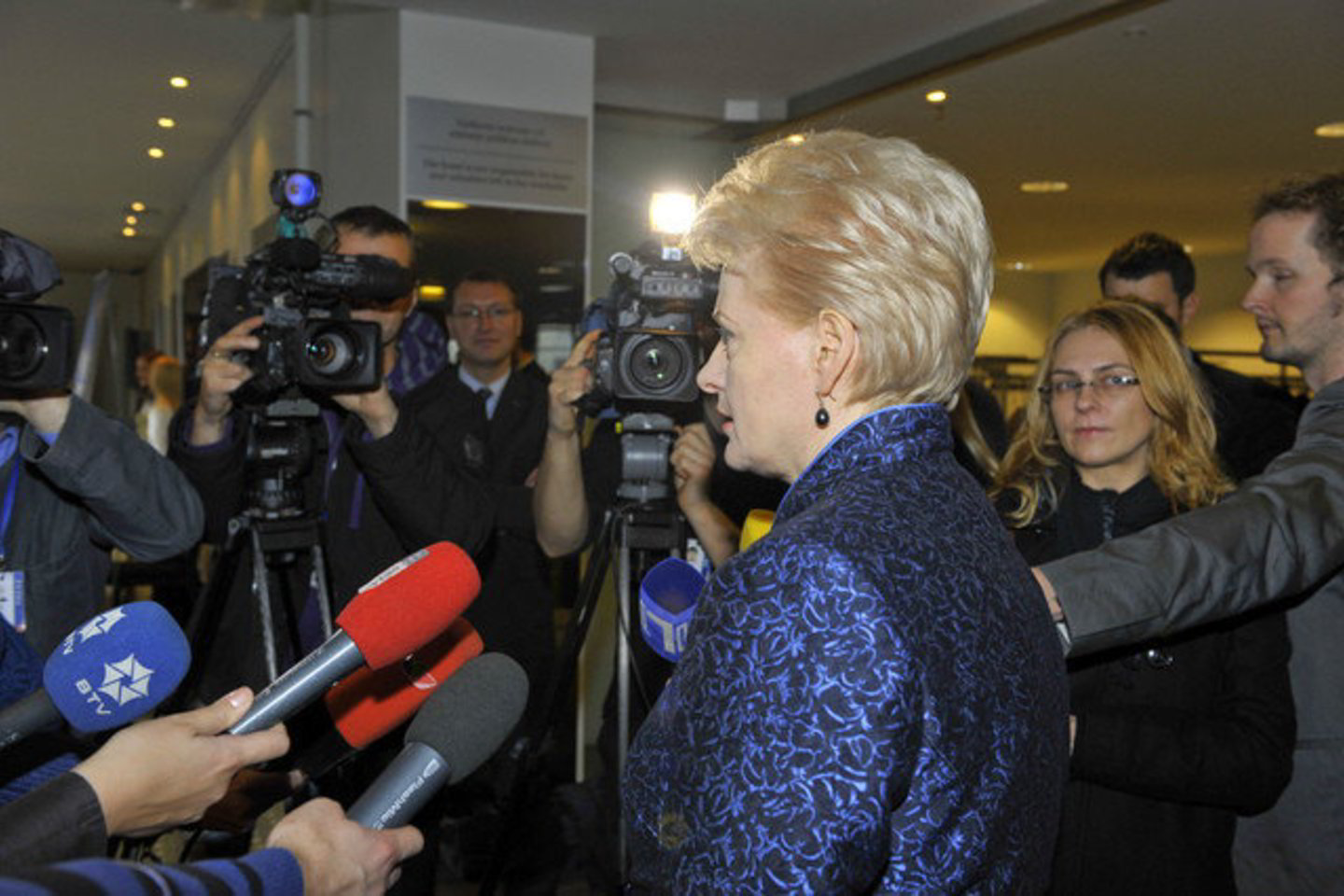 „Konkrečiai pirmas biudžeto variantas, be abejo, yra tobulintinas“, - žurnalistams trečiadienį sakė prezidentė.