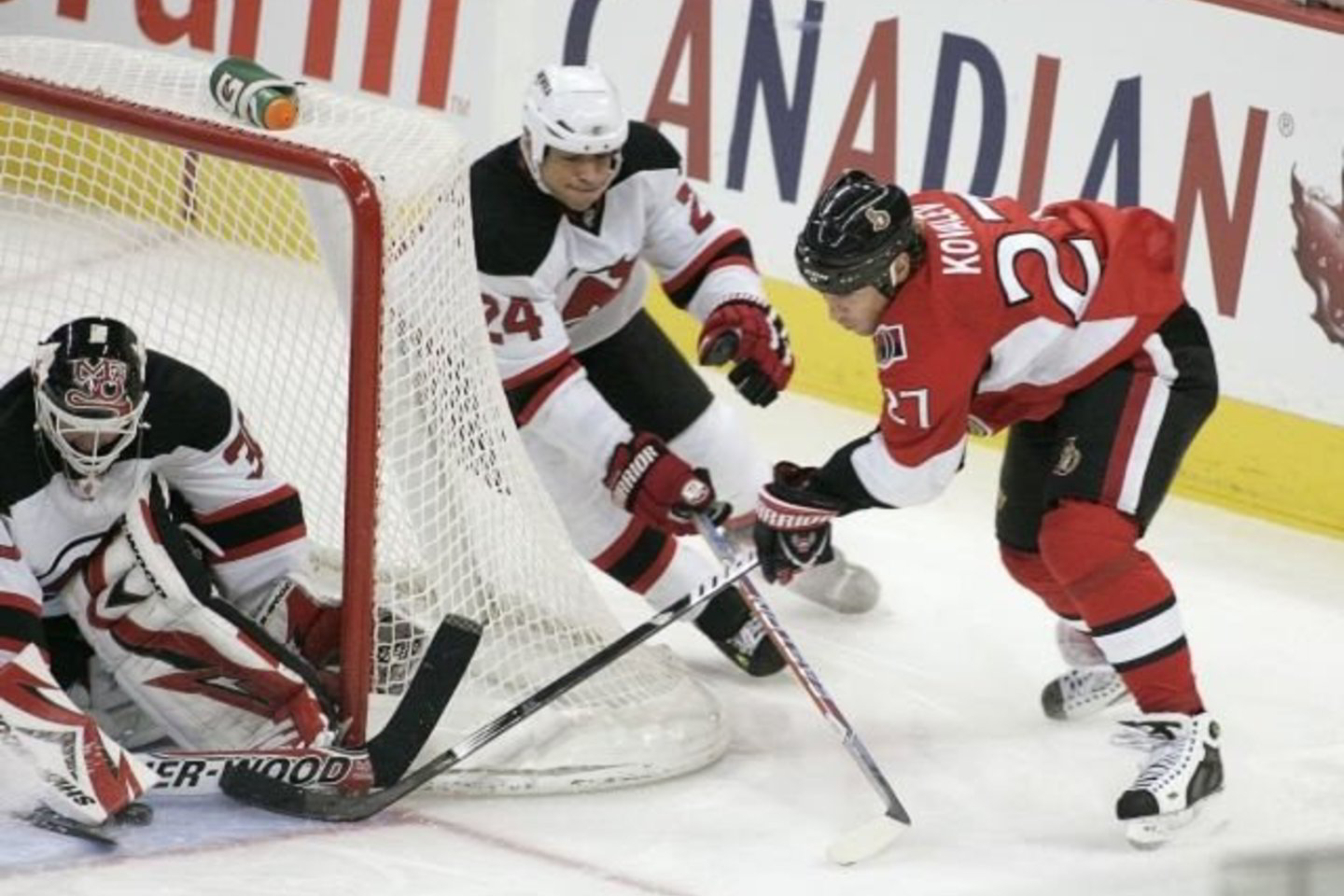 D.Zubraus klubas laimėjo aštuntąsias iš eilės NHL čempionato rungtynes svečiuose.