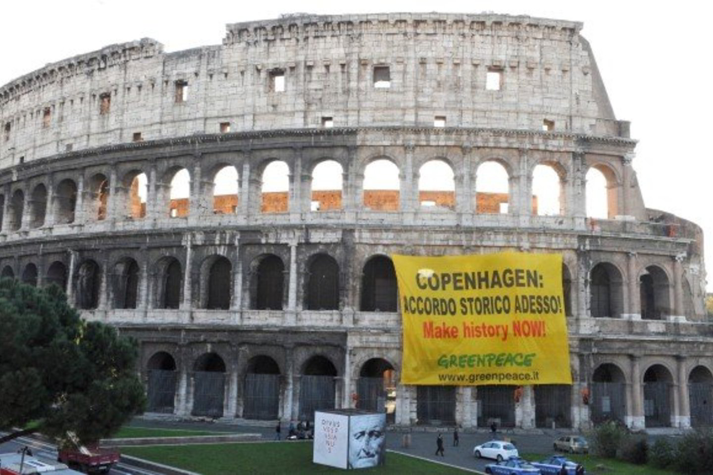Organizacijos atstovas Italijoje Francesco Tedesco pabrėžė, kad klimato kaita susijusi su pasauline taika.