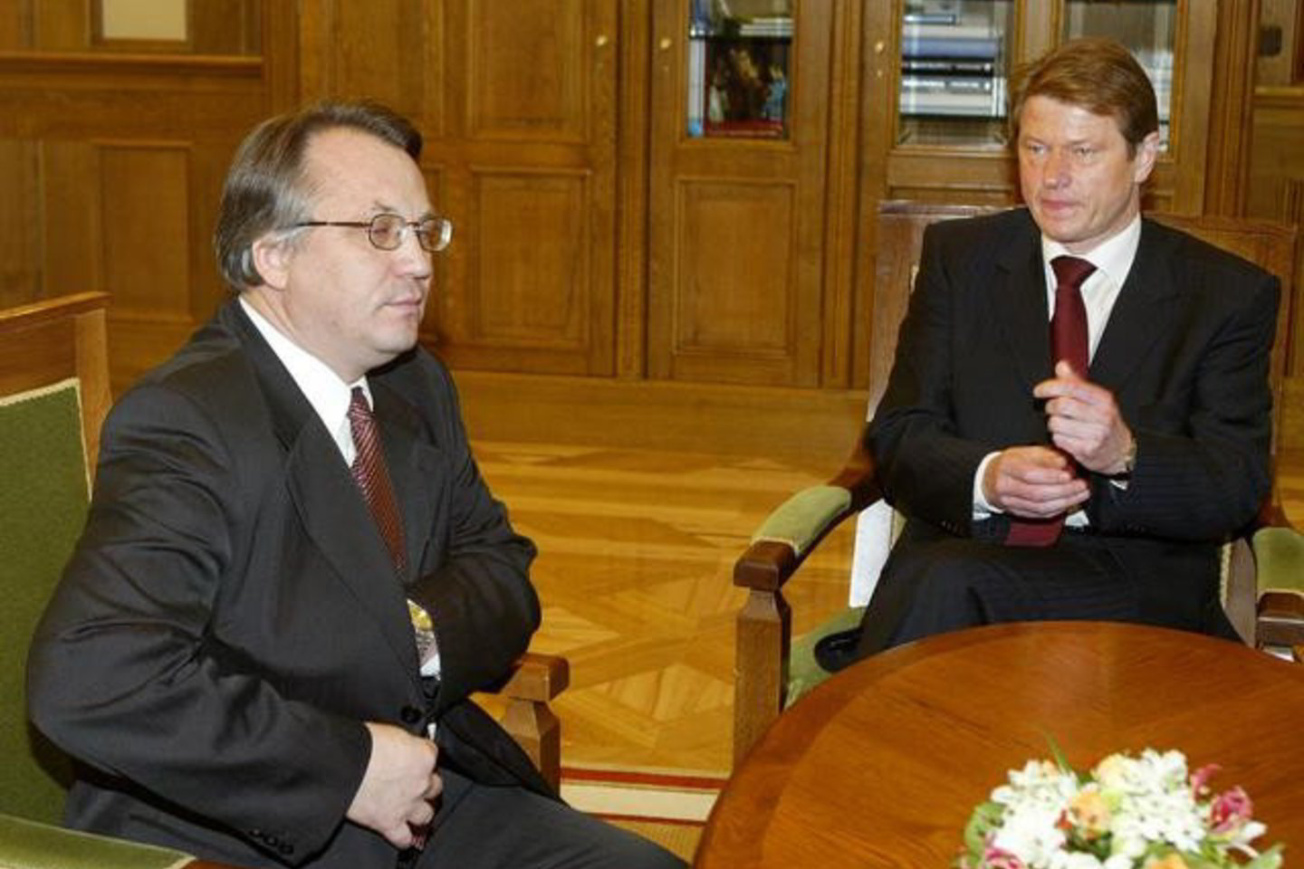 M.Laurinkus teigia kalbėjęs su R.Paksu apie narystę NATO ir Lietuvos pozicijas įvairiais klausimais, tačiau pokalbis buvęs abstraktus.