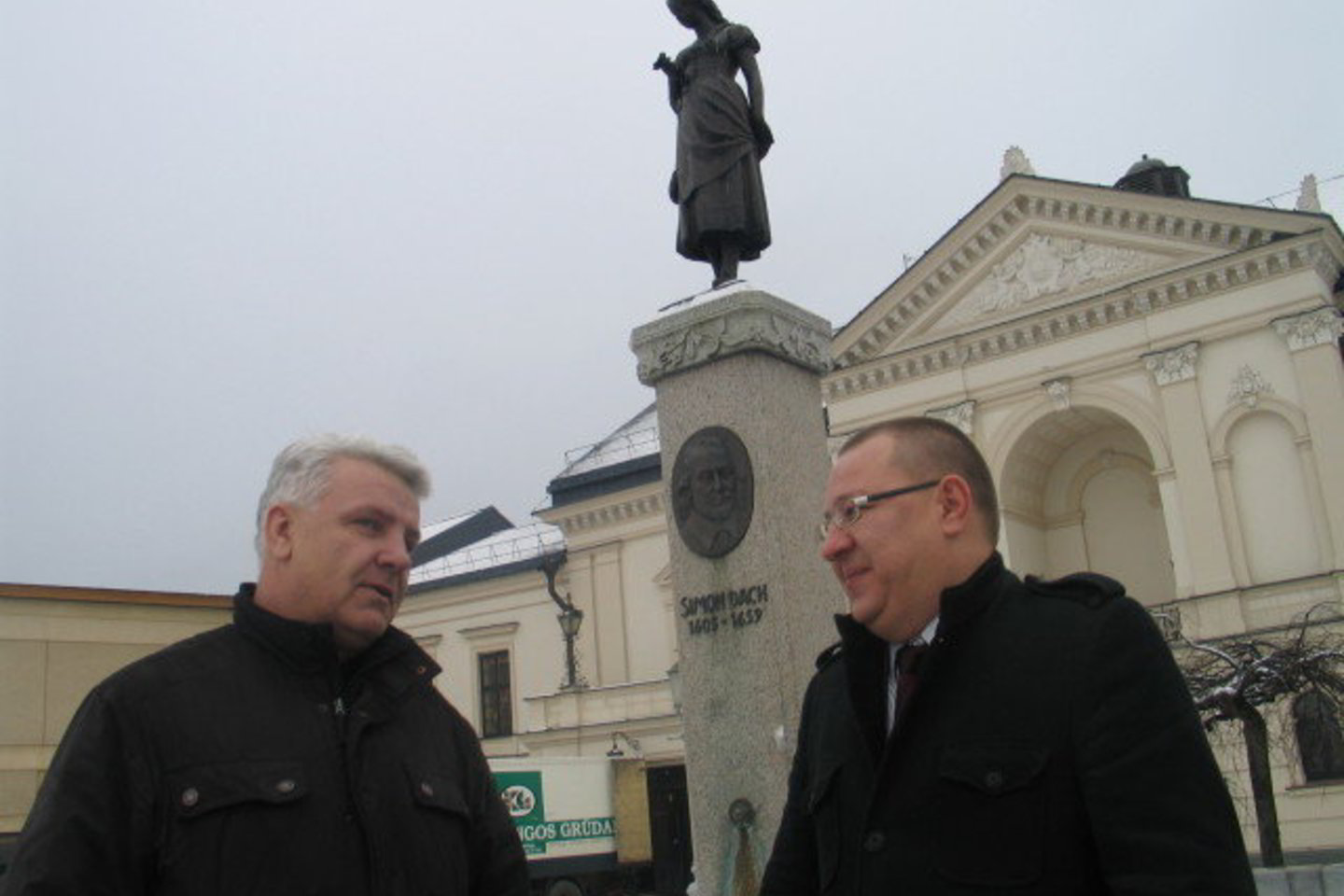 Įgyvendinti netradicinį sumanymą ėmėsi renginio koordinatorius G.Bendžius ir aktorius bei režisierius K.Žilinskas.