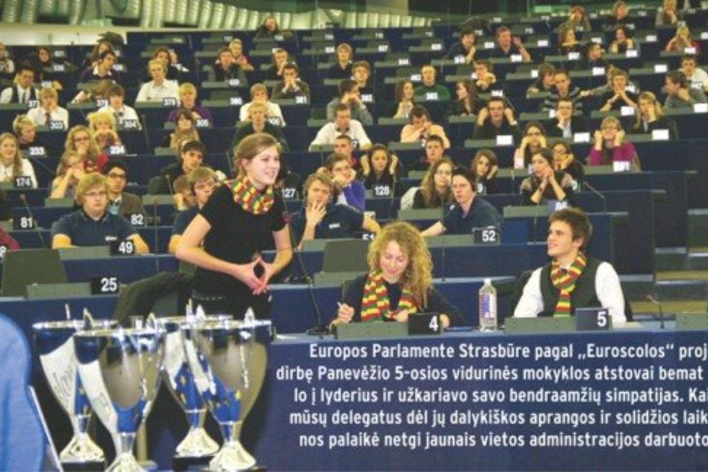 G.Ulevičiūtė (kairėje), J.Ramoškaitė ir V.Glodenis „Euroscoloje“ prasiveržė į lyderius - buvo išrinkti komitetų vadovais.