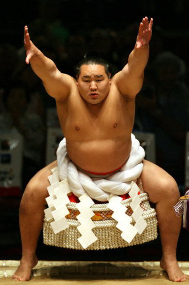 Asashoryu yra vienas žymiausių sumo kovotojų Japonijoje.