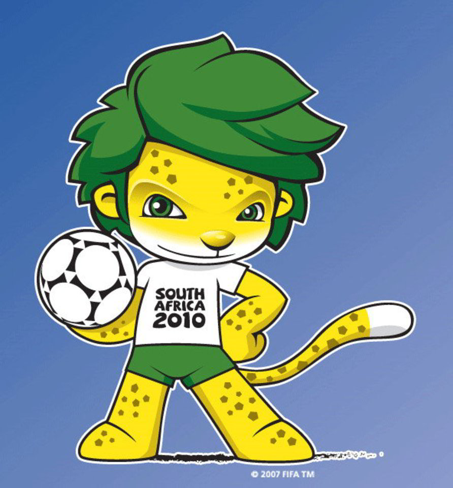 Kinai už 2010 metų pasaulio futbolo čempionato talismano Zakumi gamybą gaus 83 mln.eurų.