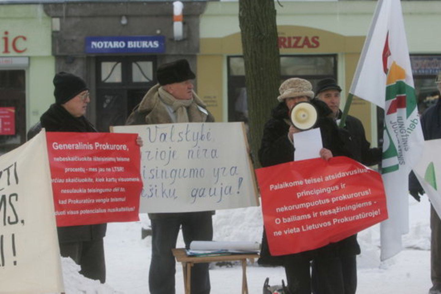 Žmonės piktinosi, jų manymu, vangiu bylų tyrimu, kaltino prokurorus leidus šalyje įsigalėti „oligarchinei diktatūrai“, buvo prisimintas ir Valstybės saugumo departamento karininko Vytauto Pociūno žūtis.