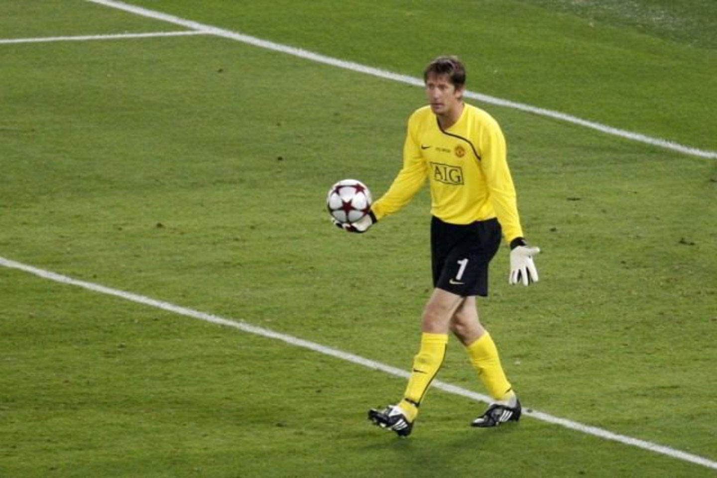 E. van der Saras vertinamas „Manchester United“ komandoje.