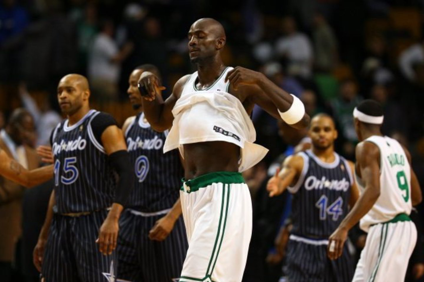 K.Garnettui ir kitiems „Celtics“ žaidėjams nepvyko sustabdyti „Magic“ ekipos.