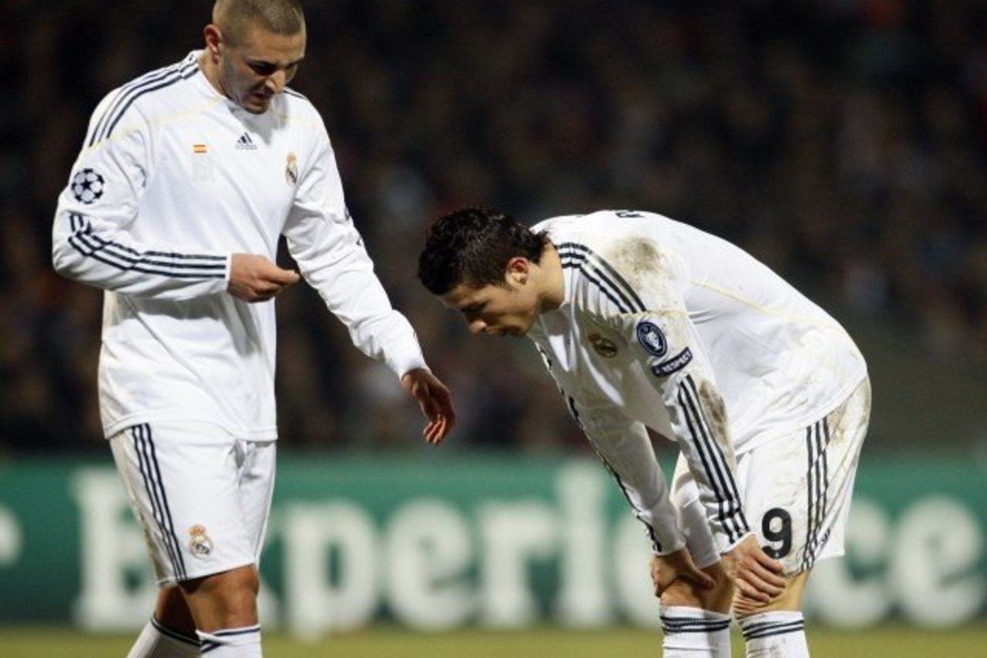 „Real“ žvaigždės K.Benzema (kairėje) ir C.Ronaldo sulaukė kritikos.