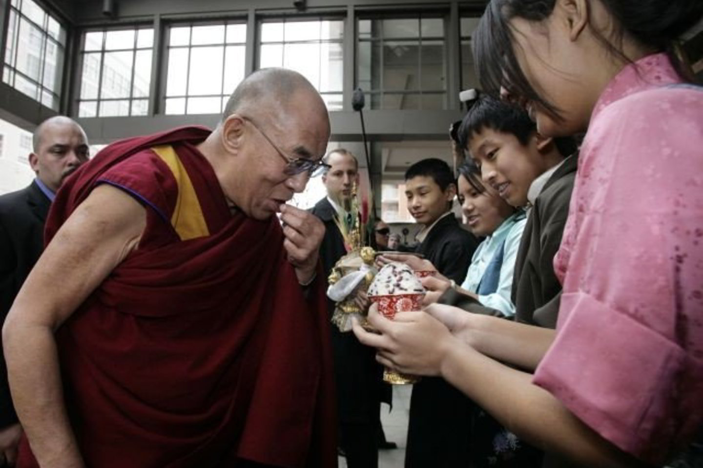 Dalai Lama svetingai sutiktas Vašingtone.