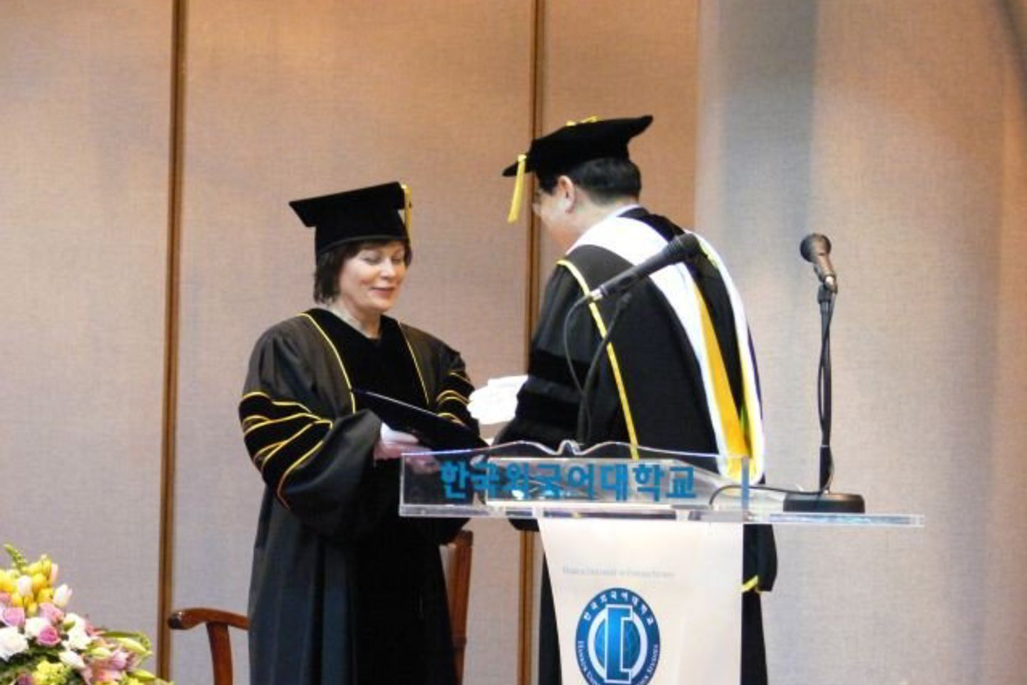 R.Juknevičienė lankėsi Hankooko užsienio studijų universitete.