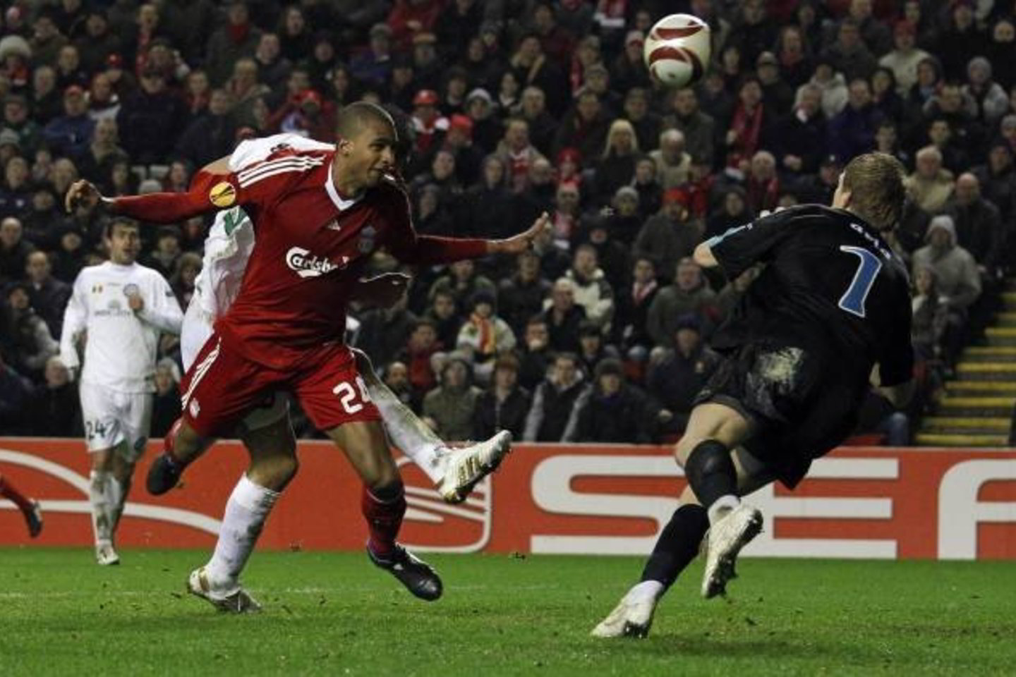 „Liverpool“ komandai įvartį pelnė D.N'Gogas.