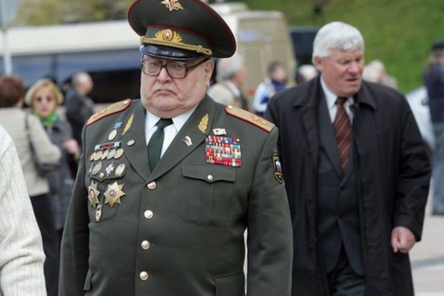 Vilnius, 2008-ieji, buvę sovietiniai vadai mini diktatoriaus J.Stalino pergalę prieš diktatorių A.Hitlerį.