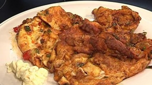 Omletas su aštriąja paprika