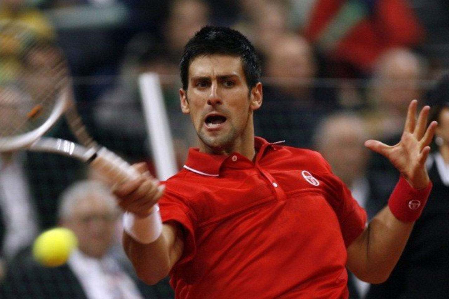 Serbas N.Djokovičius (nuotr.) palaužė amerikietį S.Querrey.